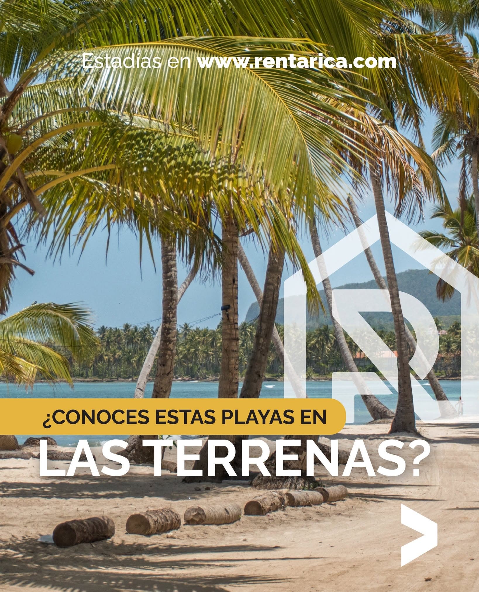 Casa de playa en un entorno paradisíaco.